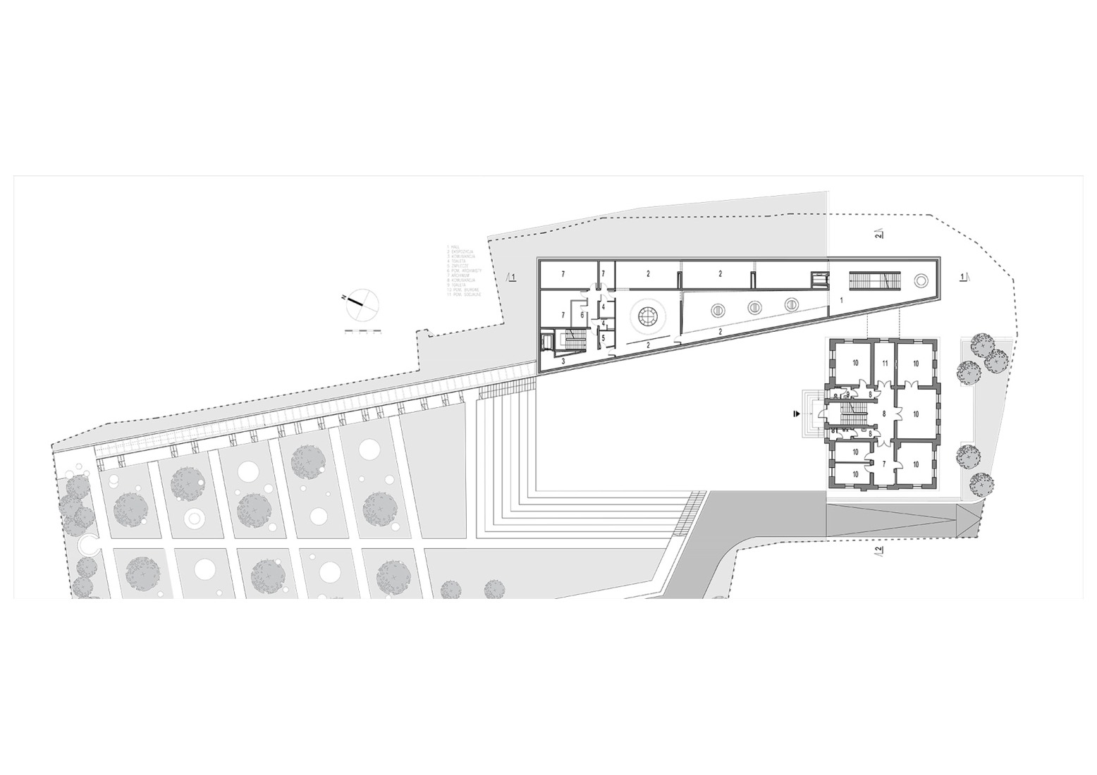 First floor plan. The Interactive OKO Story and Animation Center by Nizio Design International. First floor plan. The Interactive OKO Story and Animation Center by Nizio Design International.