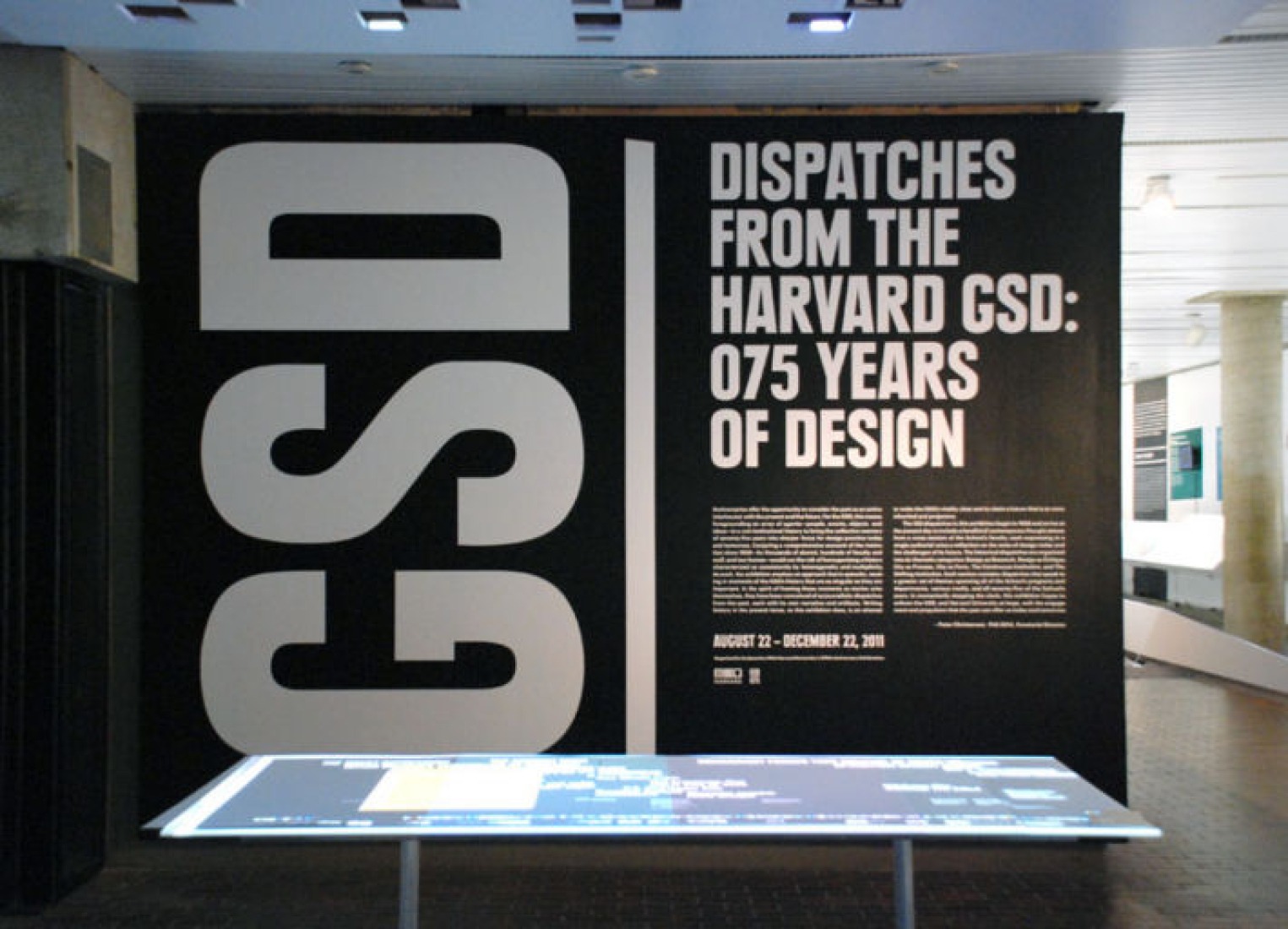 Harvard Exposición: Dispatches from the GSD – 75 years of design (Con imágenes de  Klaus)