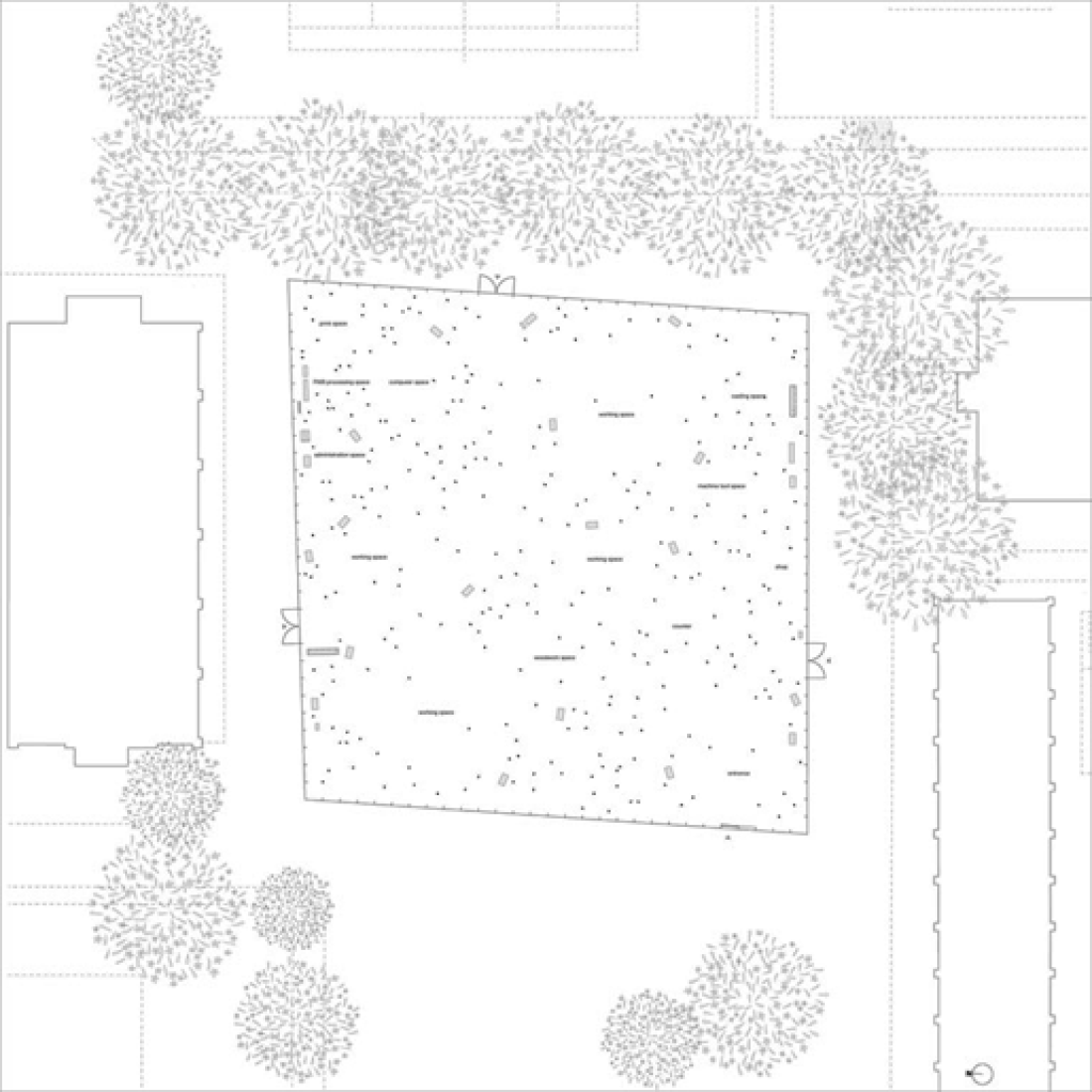 Site plan.