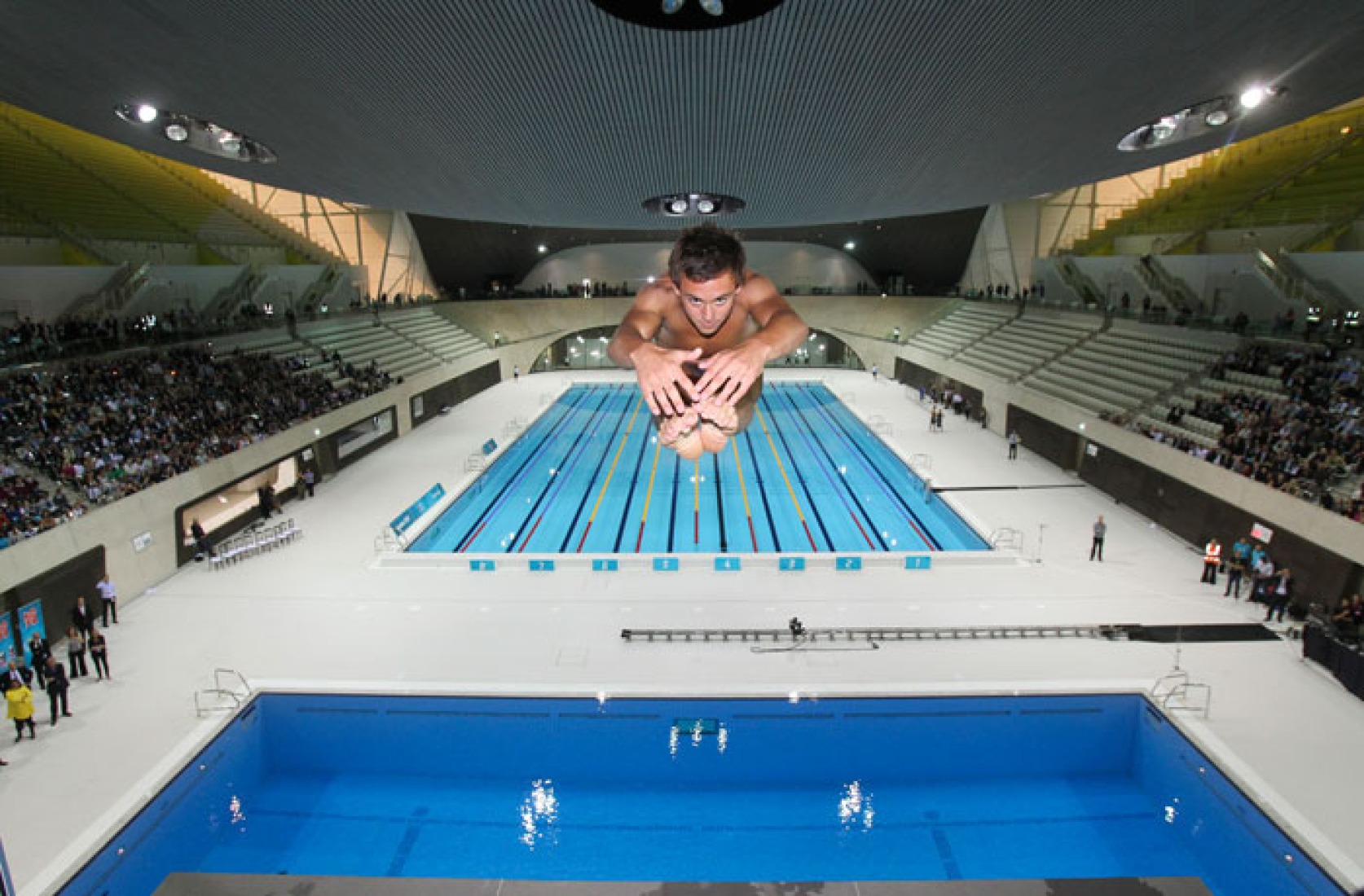 Inside view. Courtesy of London 2012 Olympic Games.