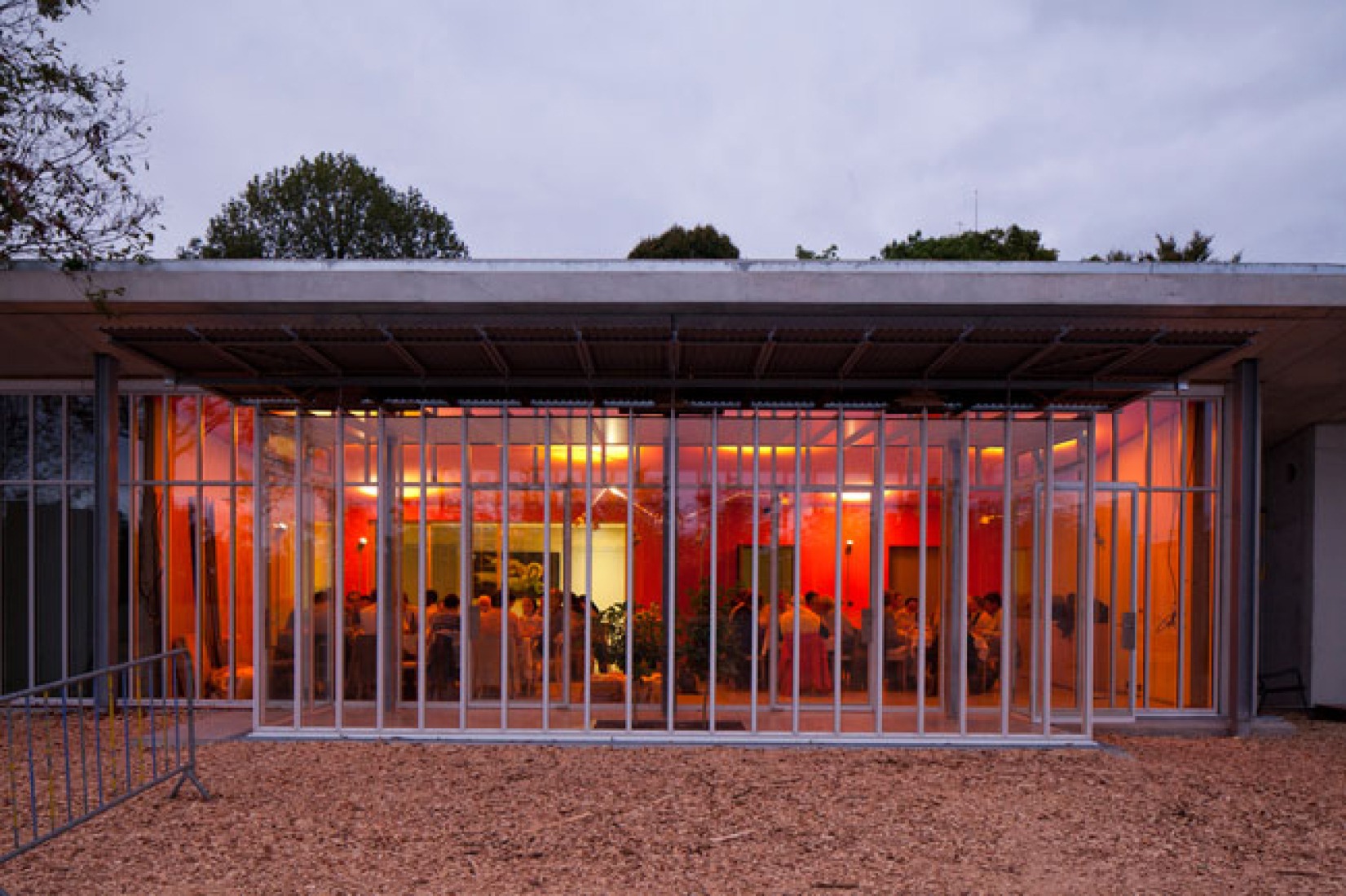 Photo © Michel Denancé. Opening for Renzo Piano's Controversial Expansion at Ronchamp Chapel.