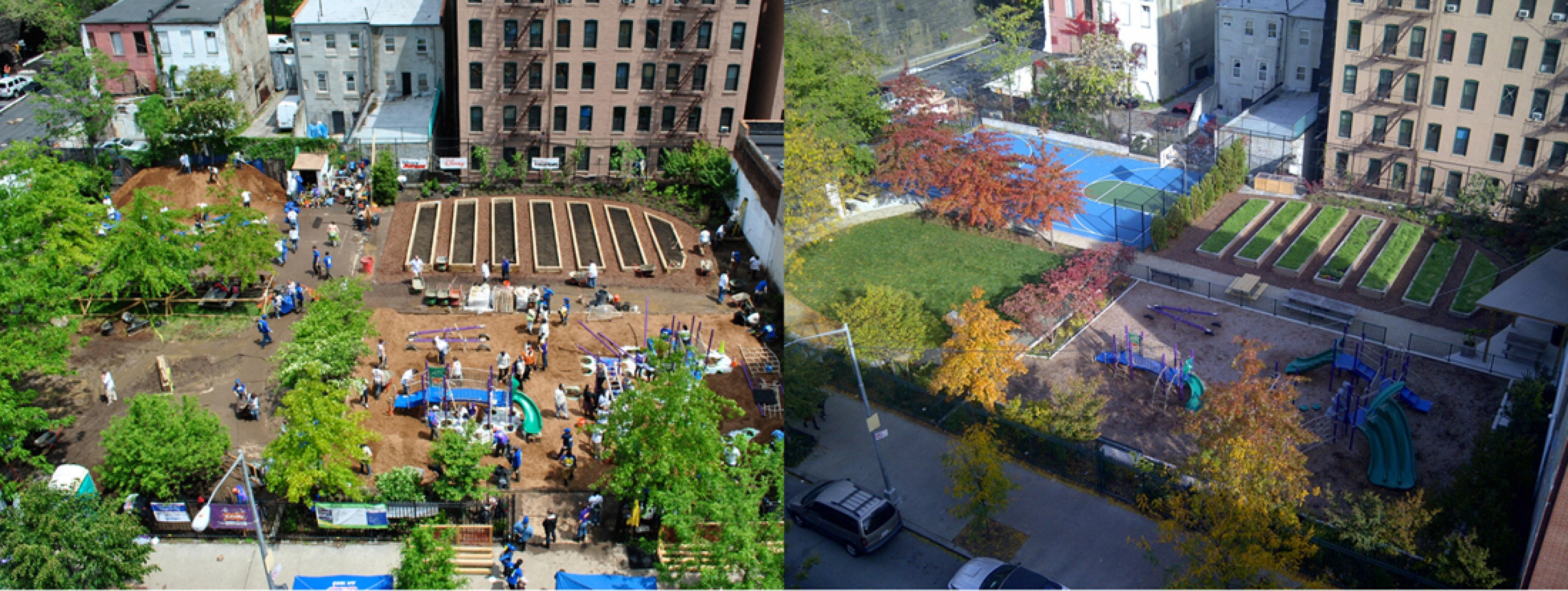 103rd Street Community Garden w/ NYRP créditos: SCAPE / Landscape Architecture PLLC.