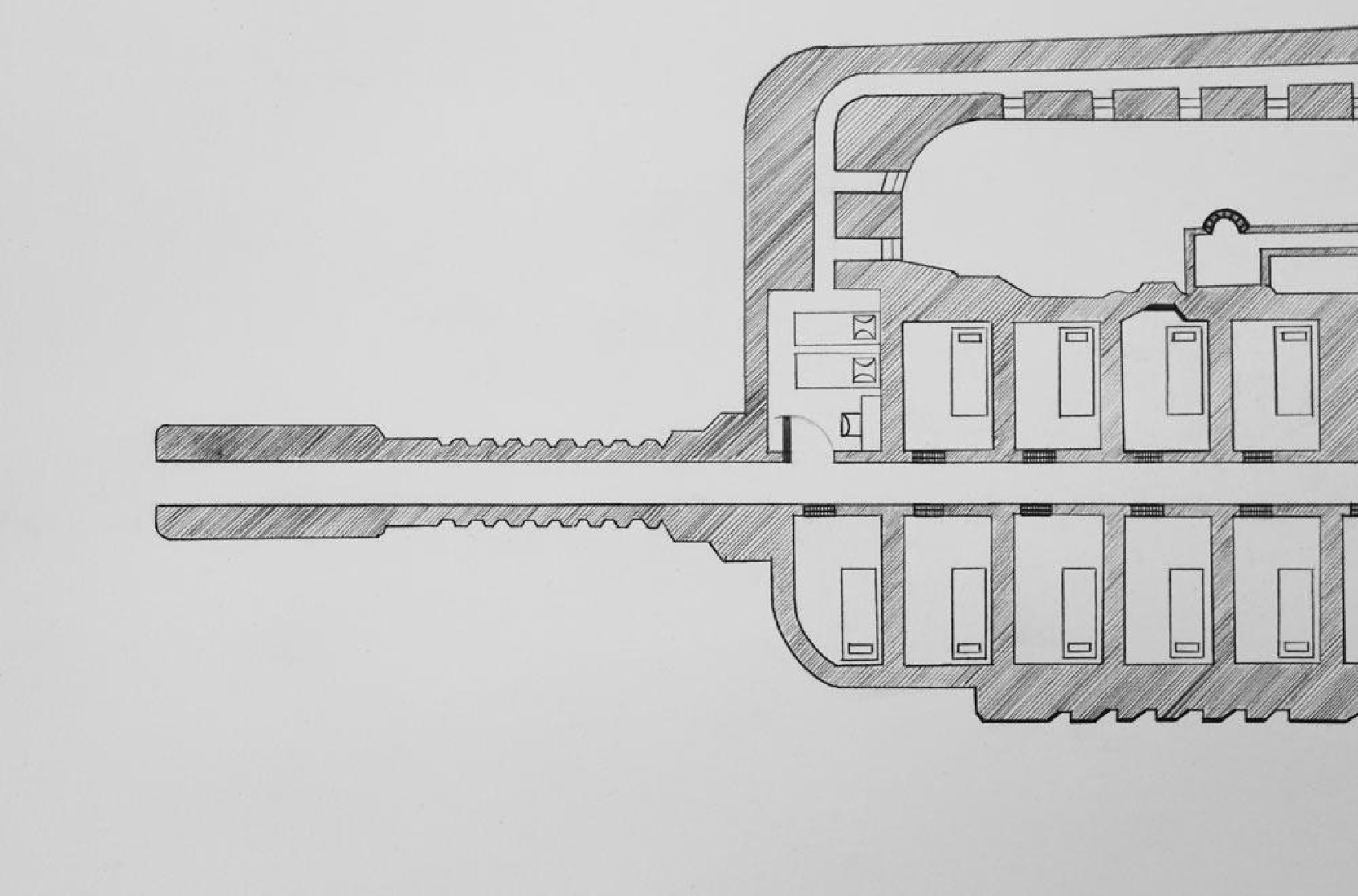 Detail. XI -Famas-F1-: 45x100cm. 2010.