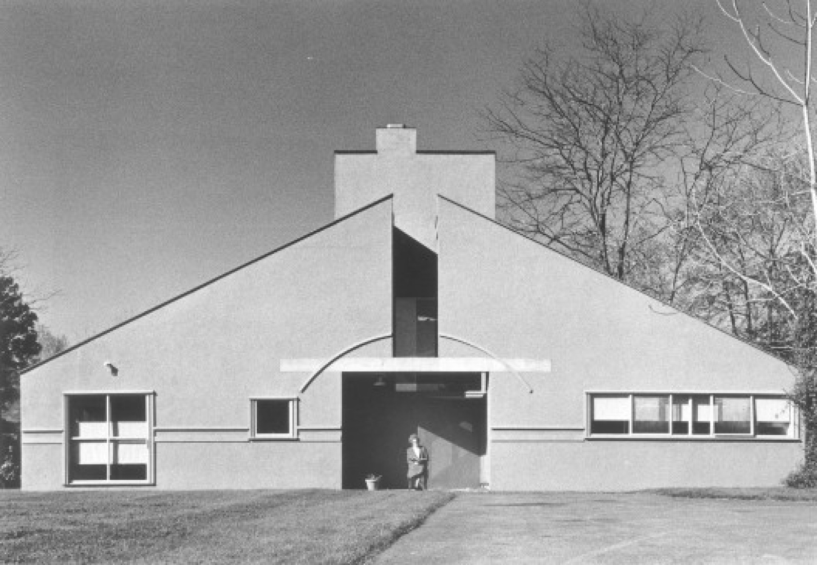 Casa de Vanna Venturi. / Robert Venturi. © UPenn.