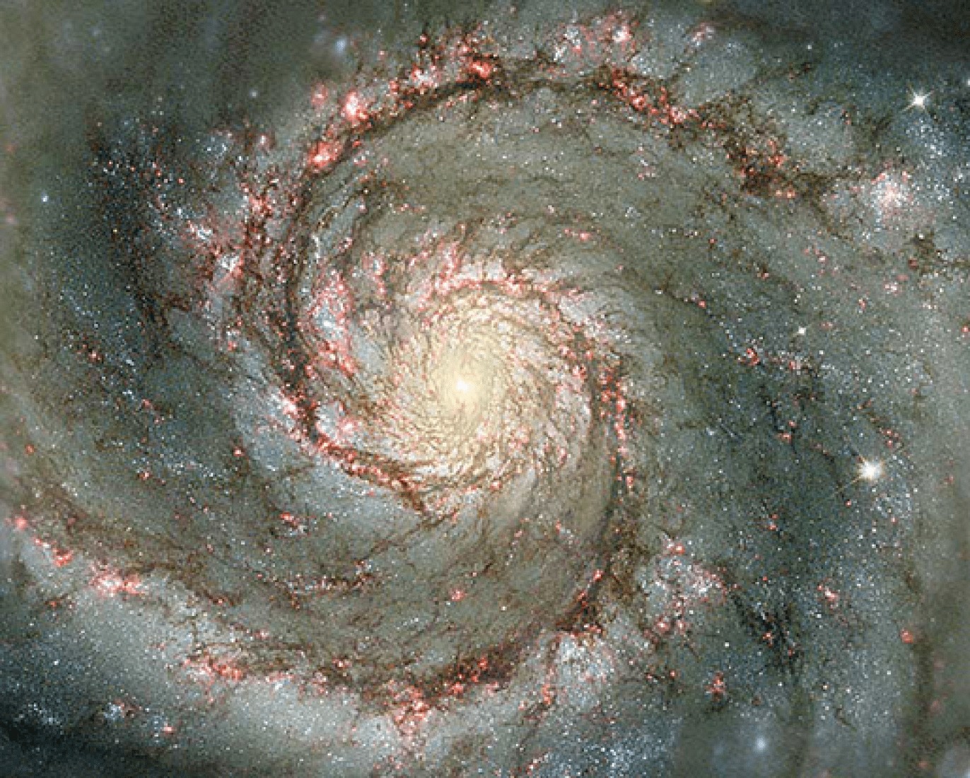 The Whirlpool Galaxy. Far Out: A Space-Time Chronicle.