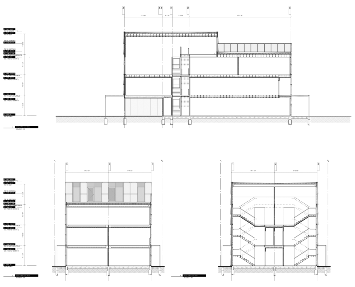 Secciones. Bloque de apartamentos 548 Stradbrook por 5468796 Architecture.