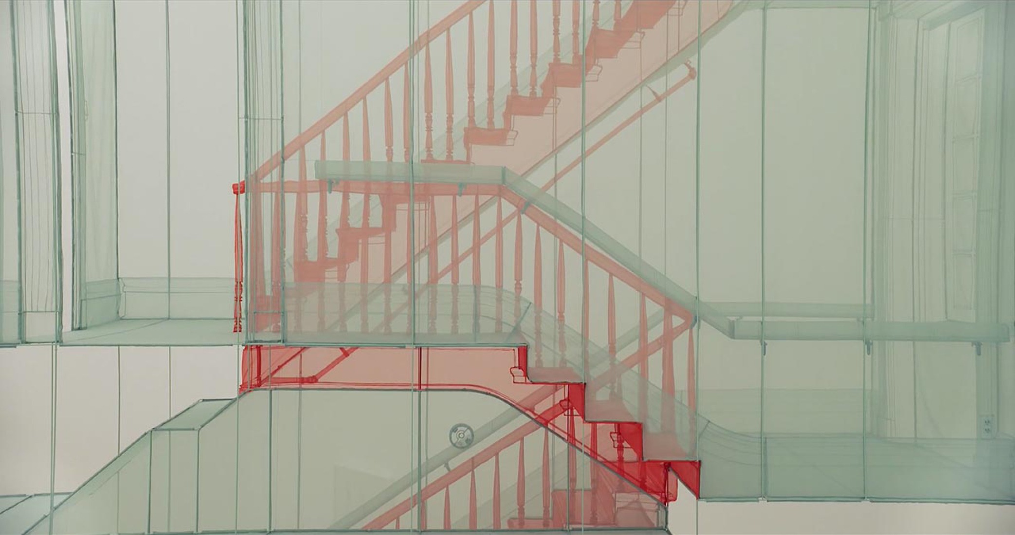 Imagen de la exposición "Perfect House" de Do Ho Suh en el Museo de Arte Contemporáneo Siglo XXI en Kanazawa. Corte de vídeo