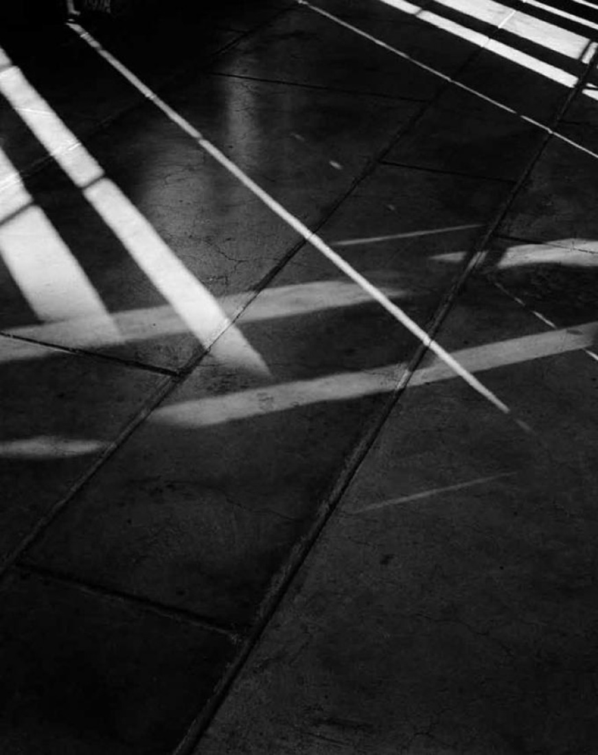 "La Tourette 02", architecture by Le Corbusier, 2002/07. Material: hand printed b/w silver gelatin measurements: w 50 x h 60 cm. Edition.- 10 +2 a.p. Photograph © Hélène Binet, courtesy ammann gallery, Cologne. "La Tourette 02", architecture by Le Corbusier, 2002/07. Material: hand printed b/w silver gelatin measurements: w 50 x h 60 cm. Edition.- 10 +2 a.p. Photograph © Hélène Binet, courtesy ammann gallery, Cologne.