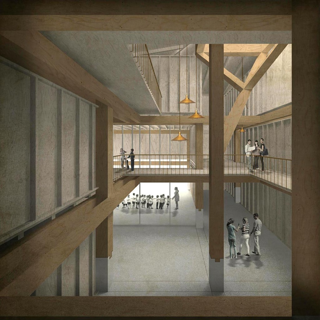 School in Orsonnens by Ted'A architects