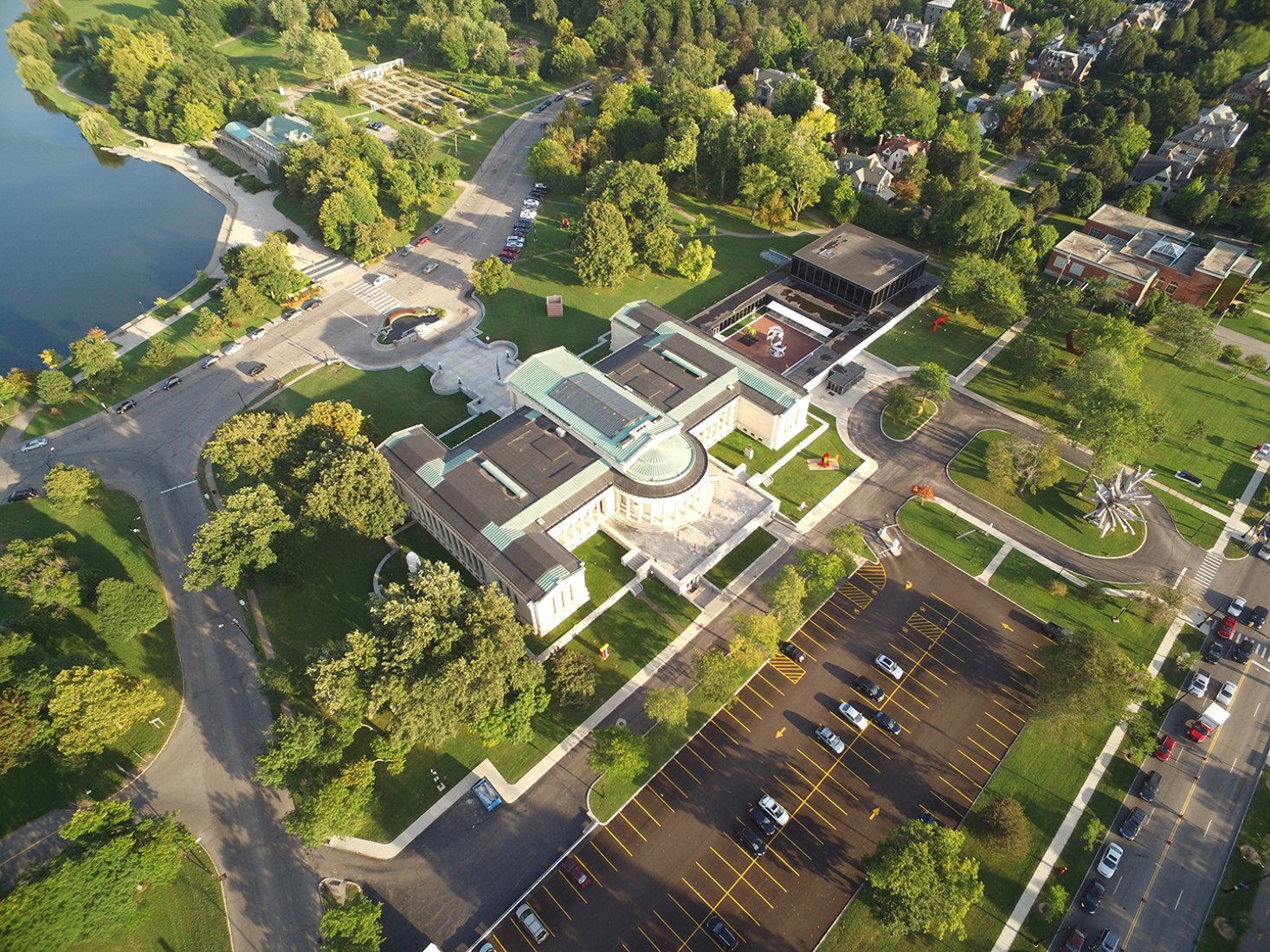 Albright-Knox Gallerie. Fotografía © Marc Dellas