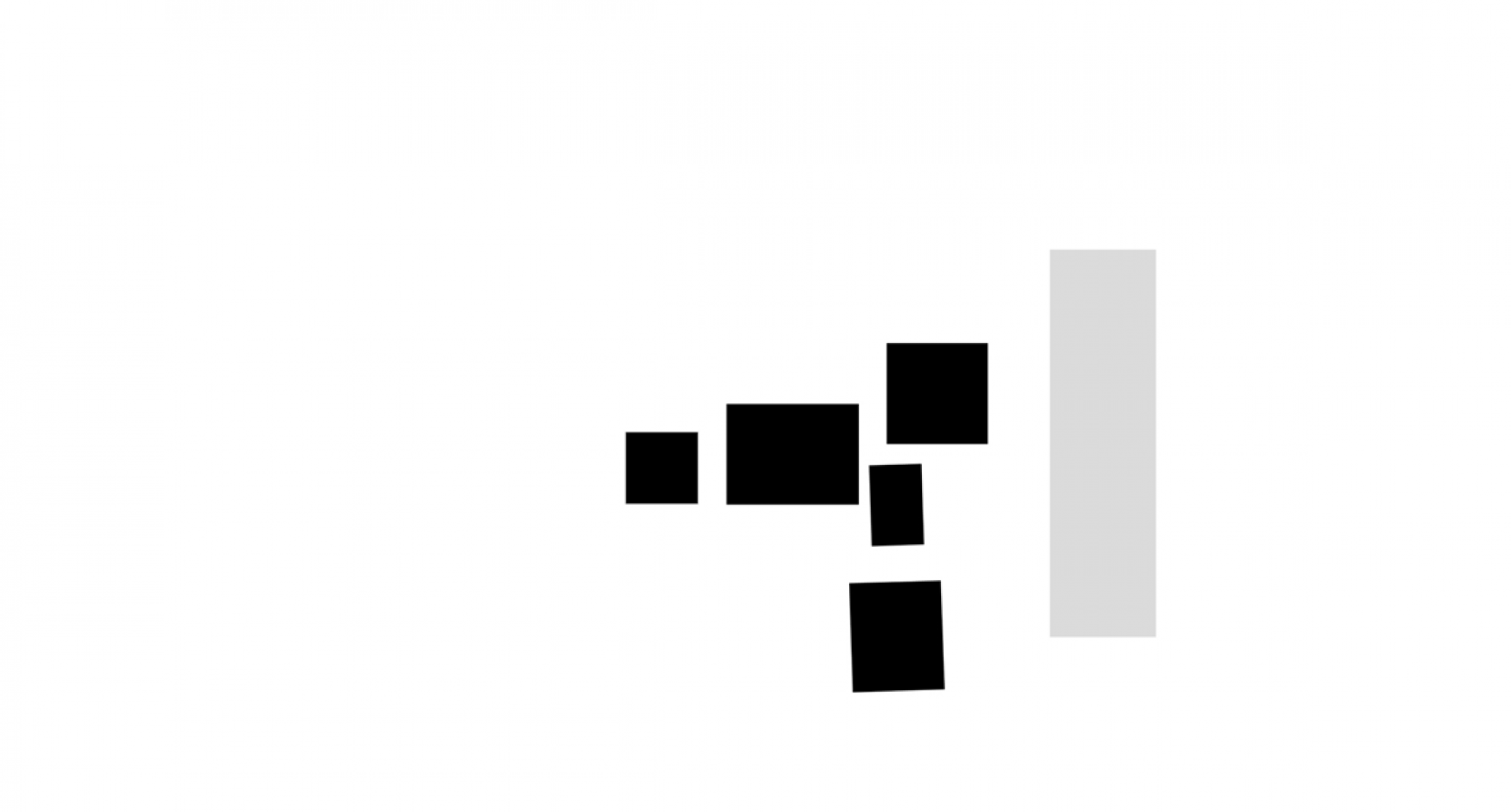 Spaces diagram. Suitability of the Domus Avinyó site by Vora Arquitectura. 