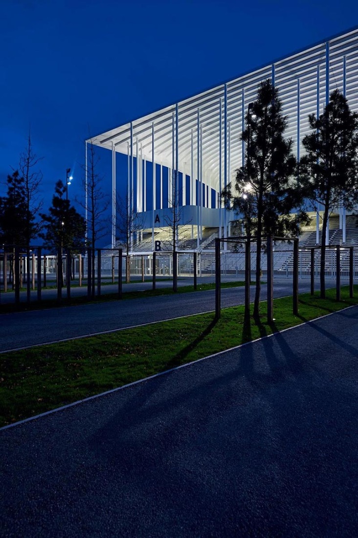 New Bordeaux Stadium by Herzog & De Meuron. Image © Atelier Philippe Caumes.