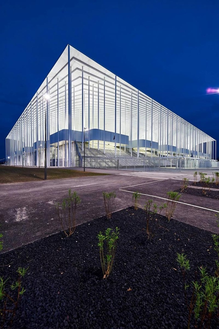 Nuevo estadio de Burdeos por Herzog & De Meuron. Imagen © Atelier Philippe Caumes.