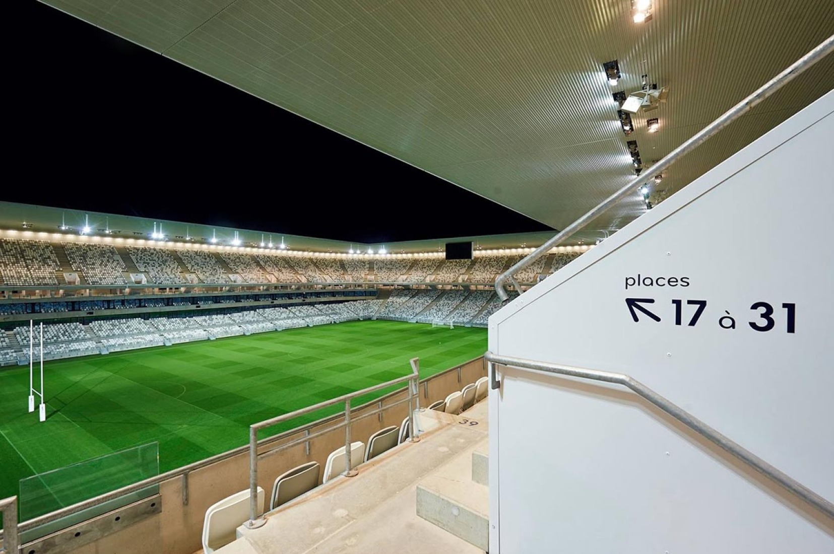 New Bordeaux Stadium by Herzog & De Meuron. Image © Atelier Philippe Caumes. Image courtesy of Nouveau Stade Bordeaux.