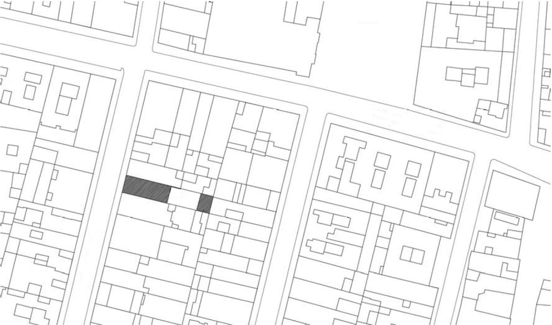 Plano de situación. Reforma de vivienda en el Cabanyal por David Estal Herrero.