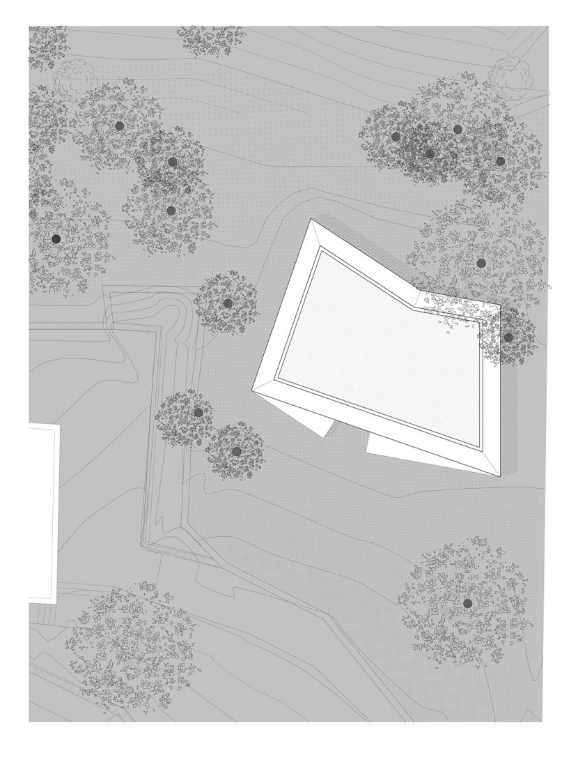 Location floor plan. Tepoztlán Lounge by Cadaval & Solà-Morales.