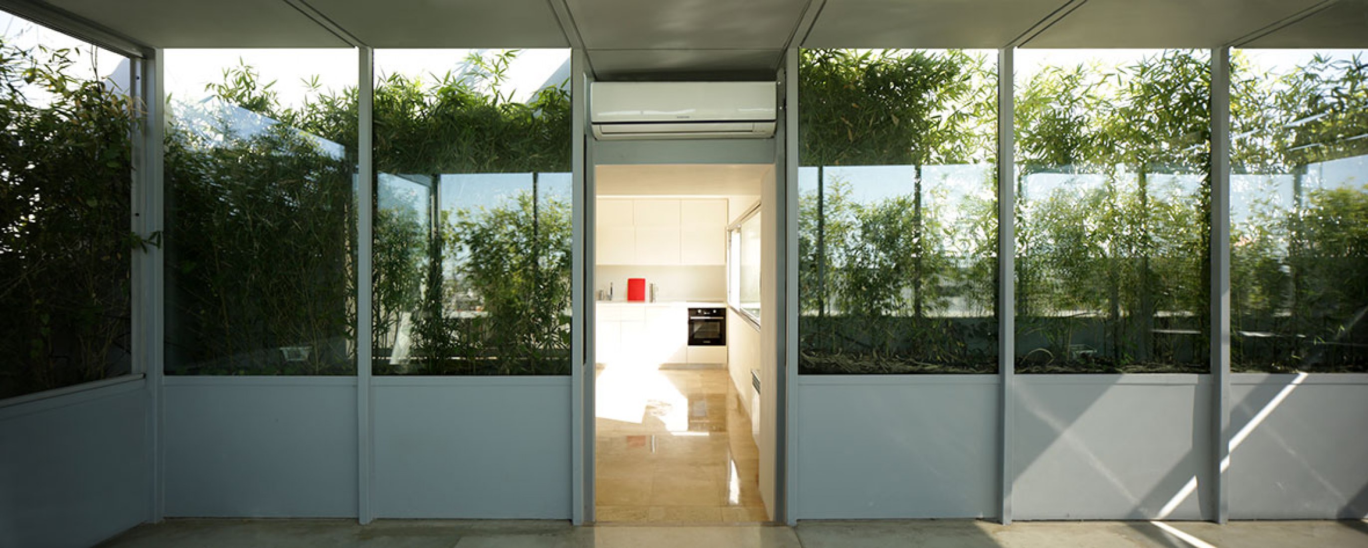 Inside view. Piñeiro house by Adamo-Faiden. Photography by Adamo-Faiden.