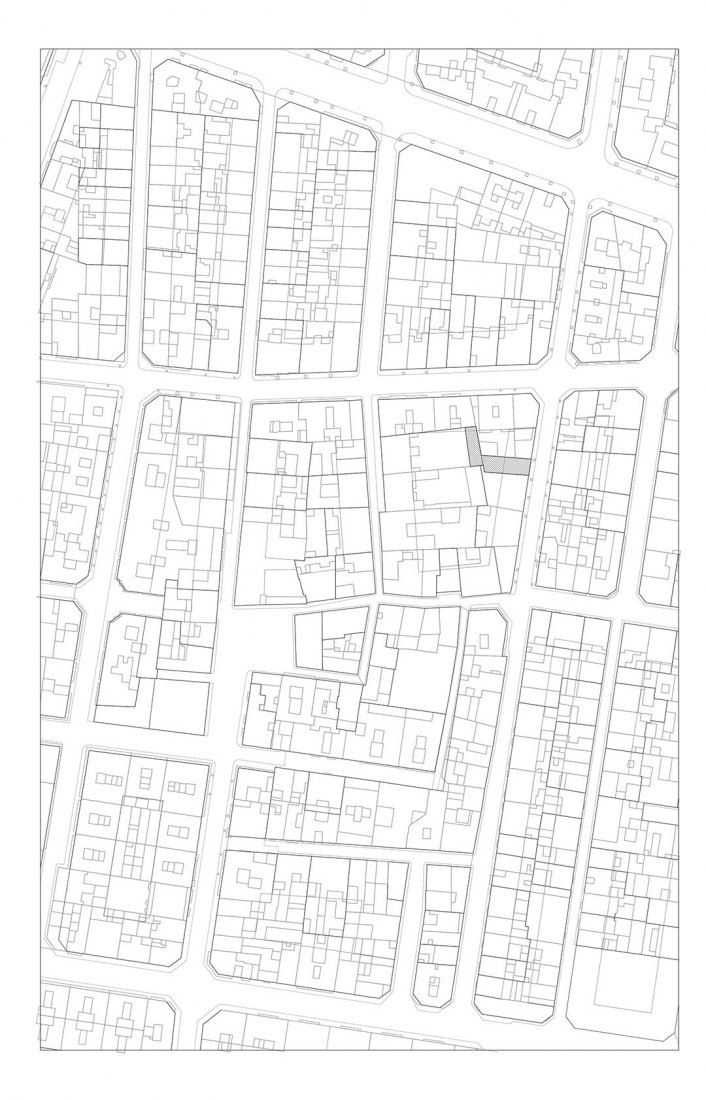 Location floor plan. Ricart house by Gradolí&Sanz.