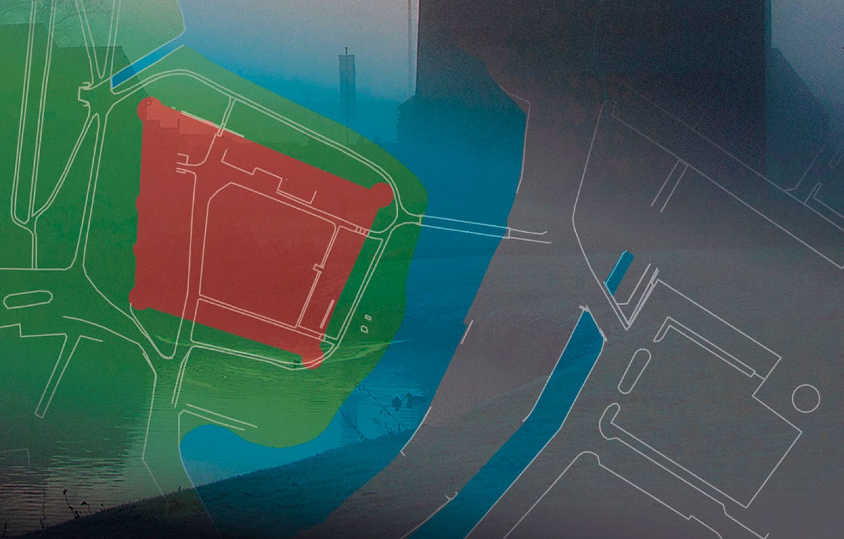 Site plan. New Nyborg Castle by Cubo and jaja Architects.