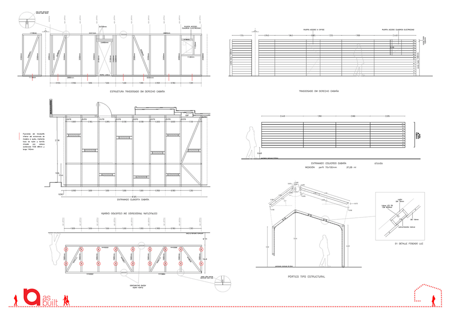 Office for Architecture Studio and Coworking space by as-built.