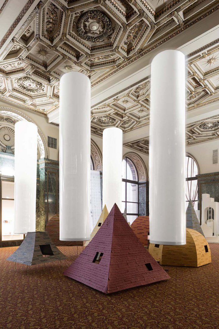 Chicago Architecture Biennal Installation by MAIO, 2015, Chicago. Photography © David Schalliol. Image courtesy of Harvard Graduate School of Design.