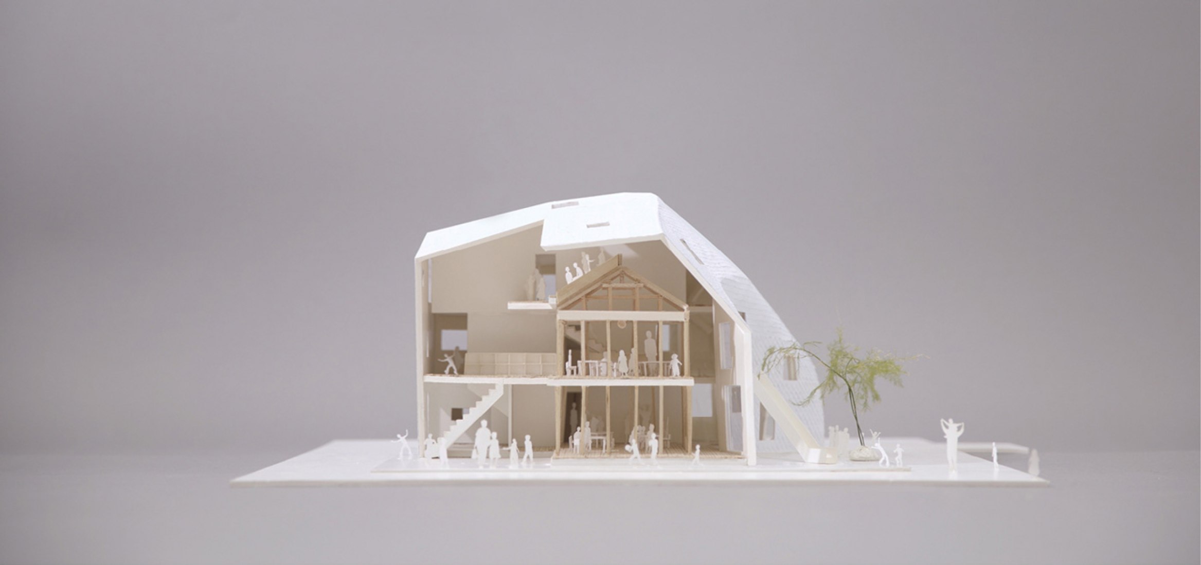 Model. Clover House by MAD. Image © MAD. 