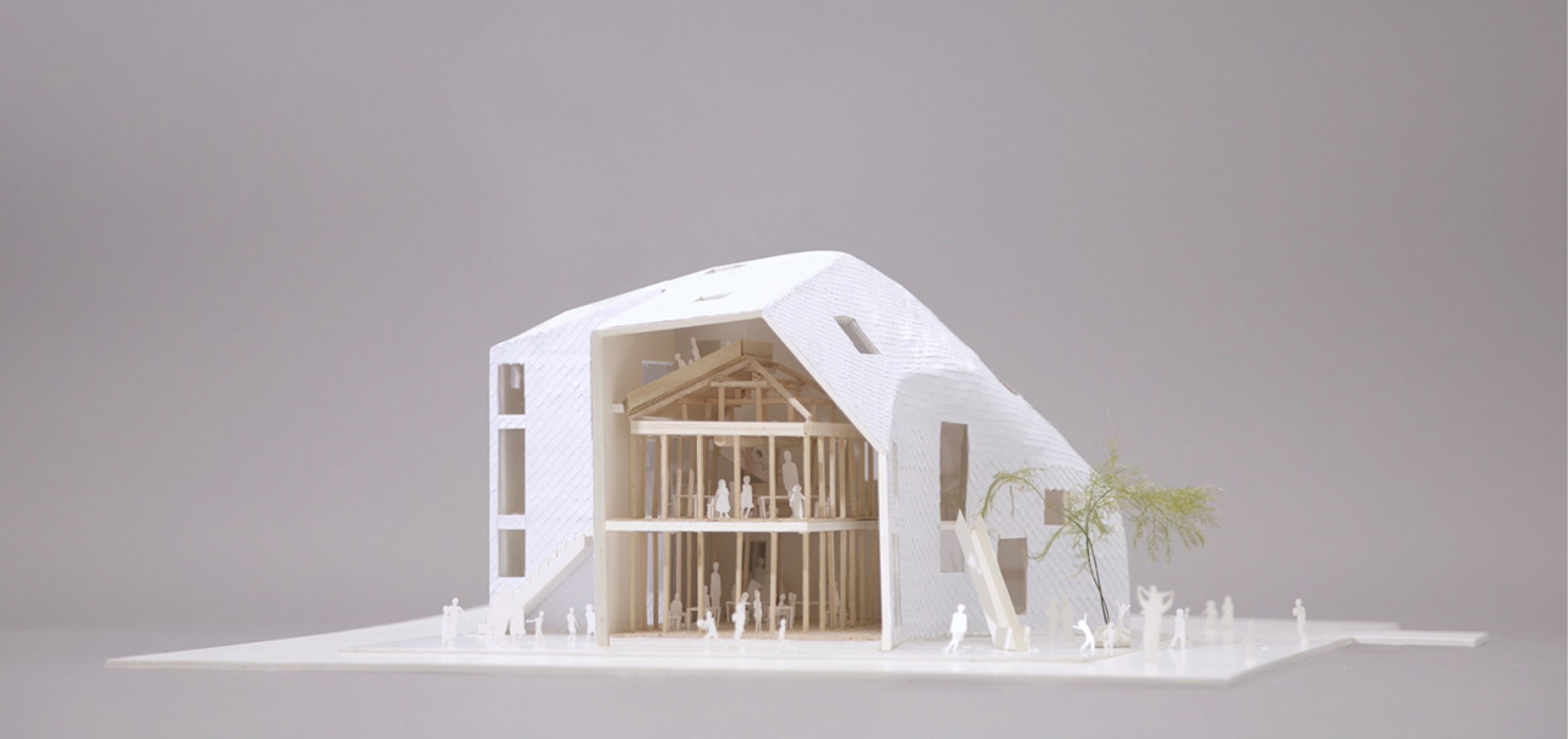 Model. Clover House by MAD. Image © MAD. 