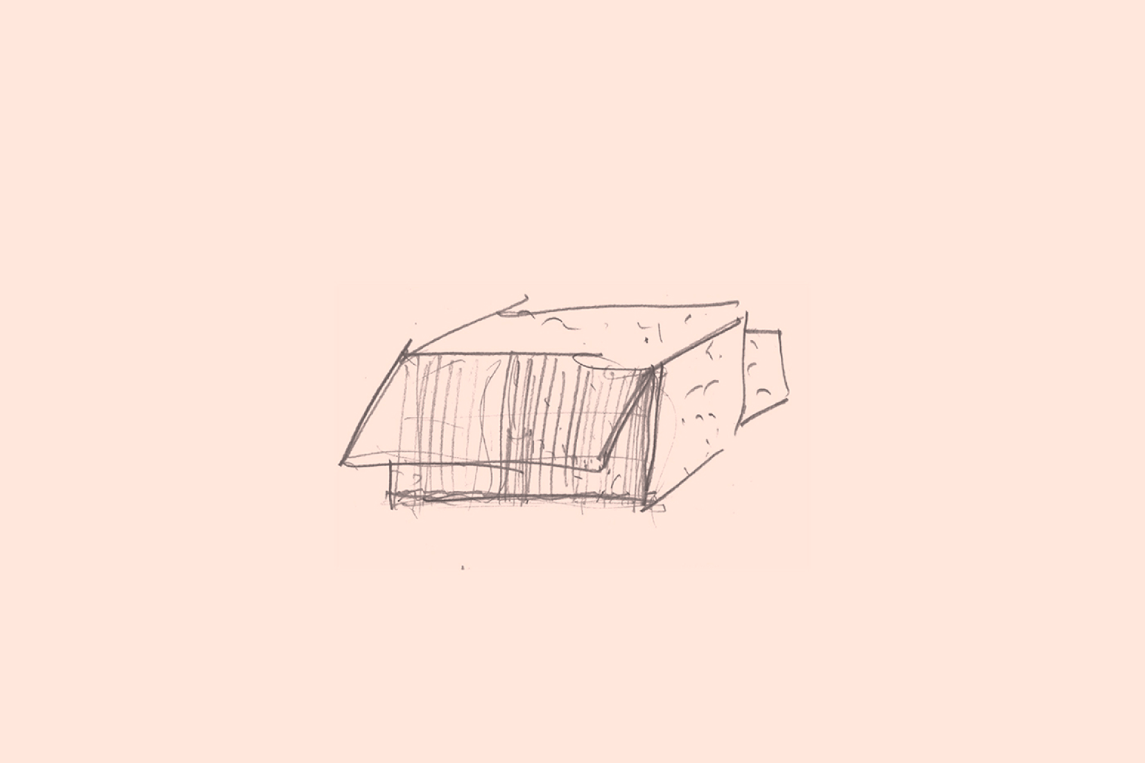 Croquis. Miu Miu Aoyama por Herzog & de Meuron. Imagenes cortesía de Miu Miu.