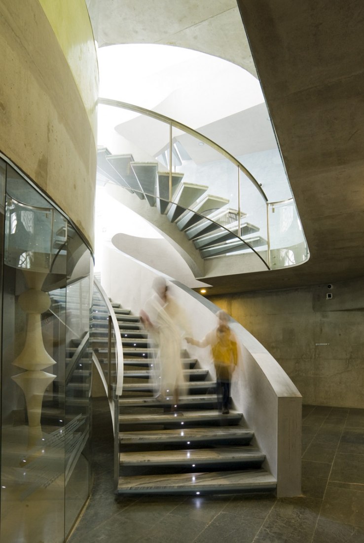 Interior view. Thermal baths "Termas de Tiberio" by Moneo Brock Studio. Photography © Jeff Brock.