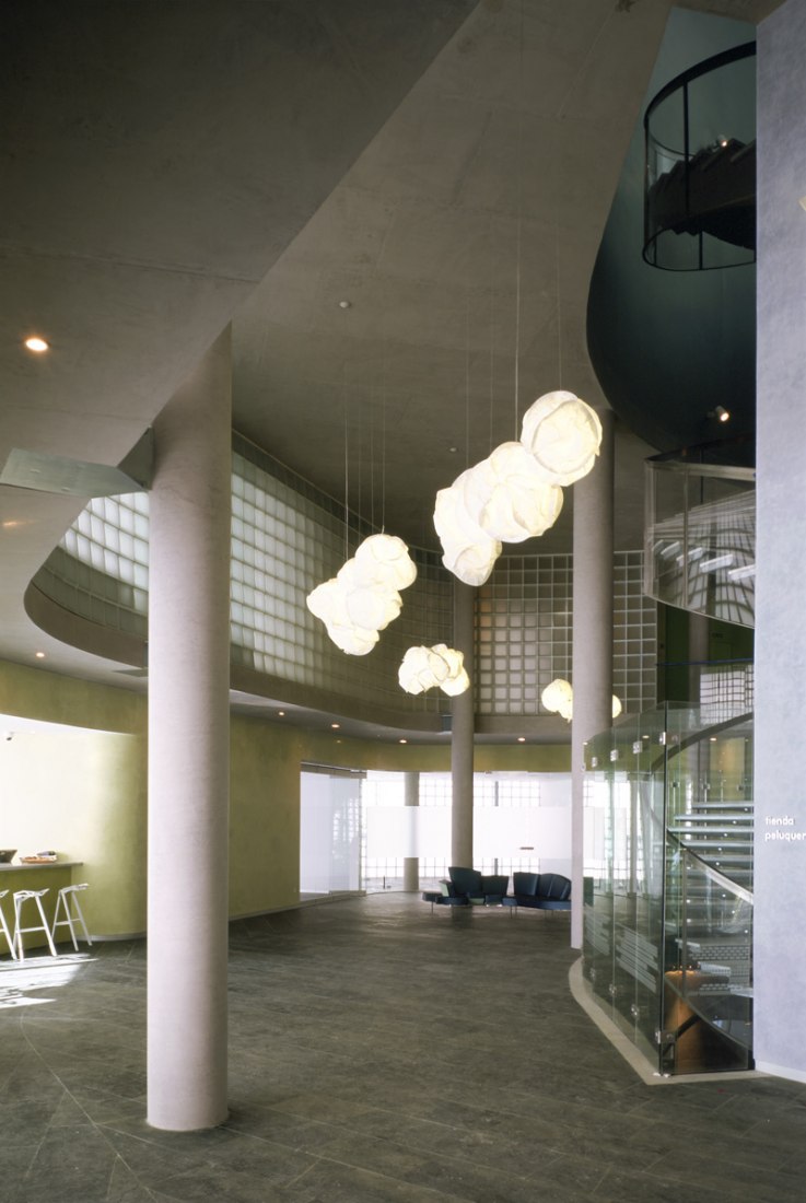 Interior view. Thermal baths "Termas de Tiberio" by Moneo Brock Studio. Photography © Luis Asín.