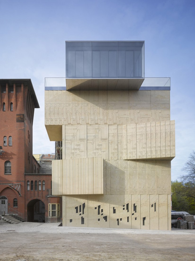 Exterior view. Tchoban foundation. Museum for Architectural Drawing by SPEECH Tchoban & Kuznetsov. Photography ©RolandHalbe.