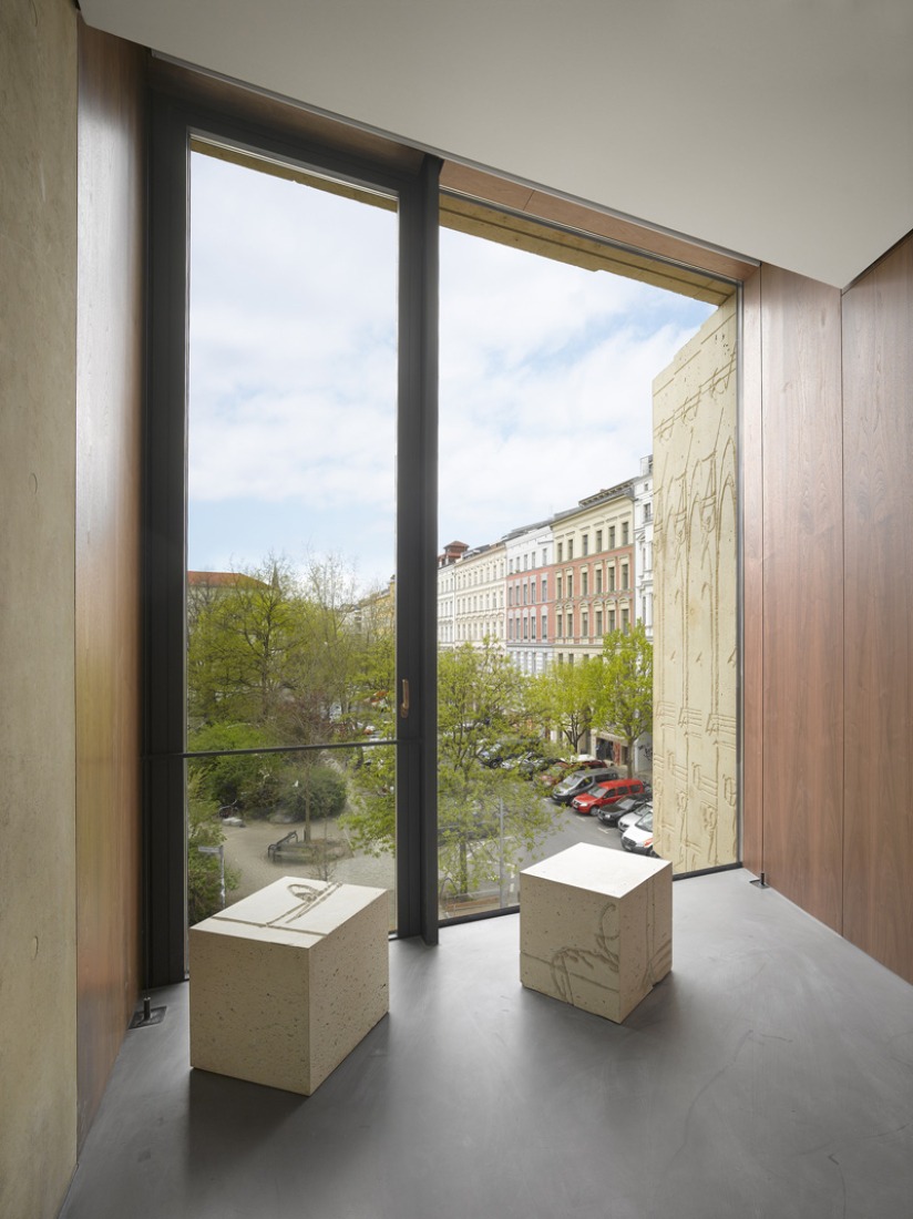 Vista interior. Fundación Tchoban. Museo de dibujo arquitectónico por SPEECH Tchoban & Kuznetsov. Fotografía ©RolandHalbe.