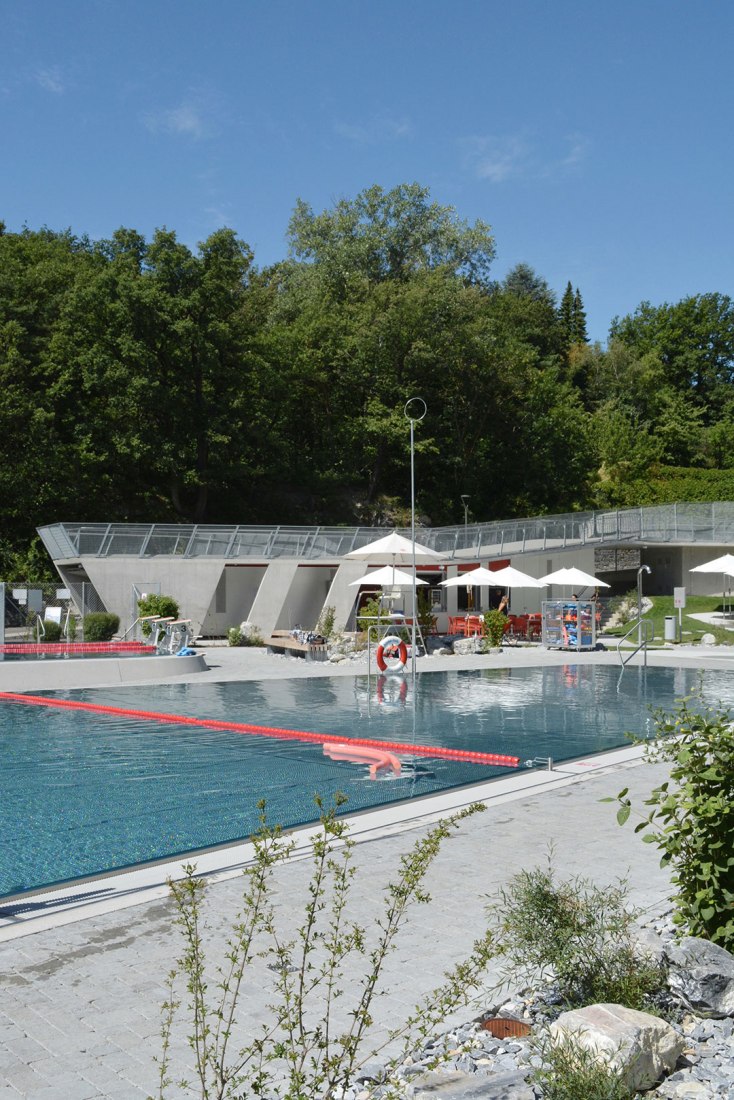 Baths of Géronde by NAU. Photography ©Jean-Lucien Gay.