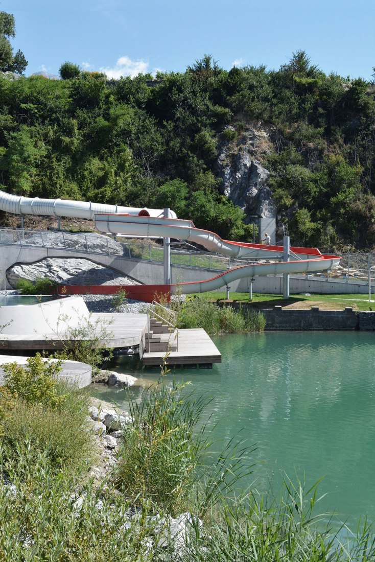 Baths of Géronde by NAU. Photography ©Jean-Lucien Gay.