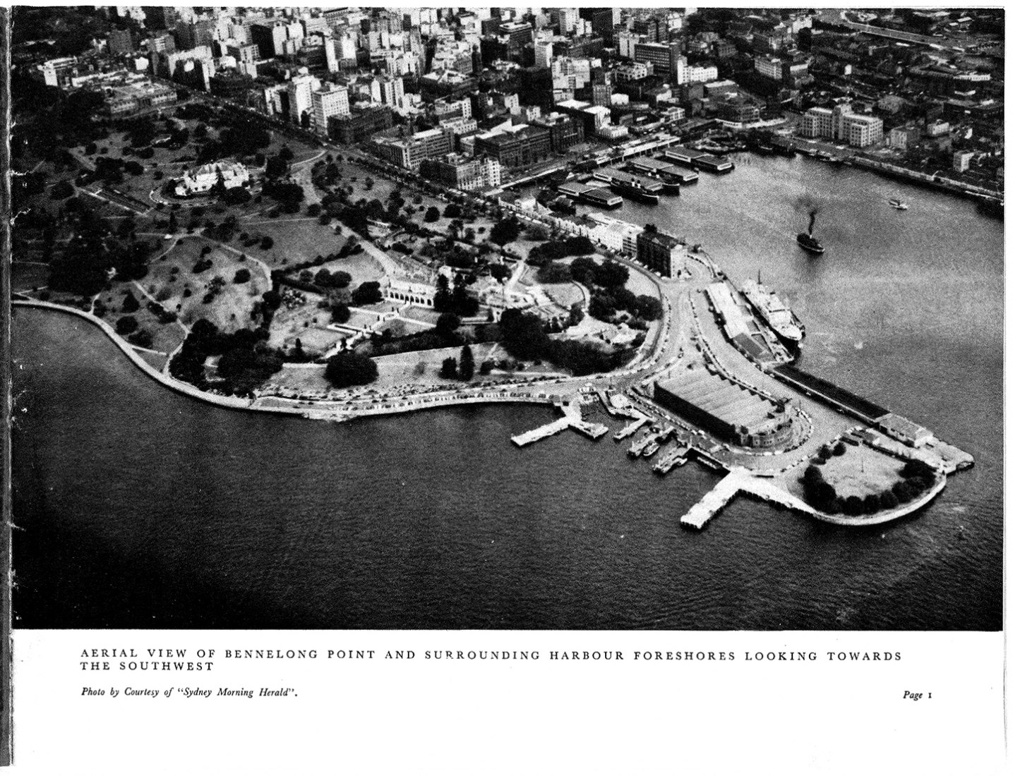 Original plot. The Brown Book, 1955. Photograph © Robert Baudin for Hornibrook Ltd, courtesy Australian Air Photos