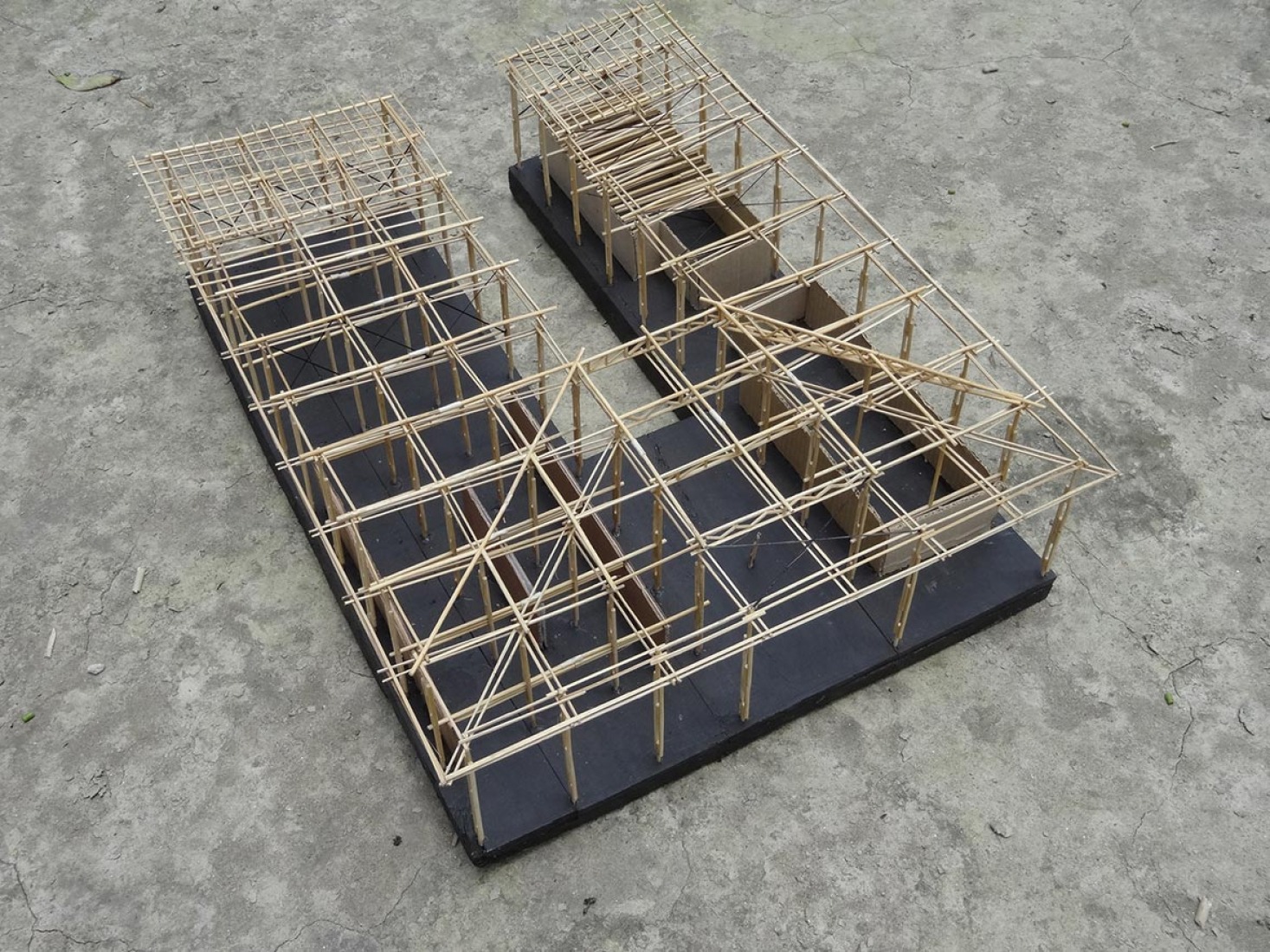 Maqueta. Centro Comunitario Pani en Bangladesh, por SchilderScholte architecten.