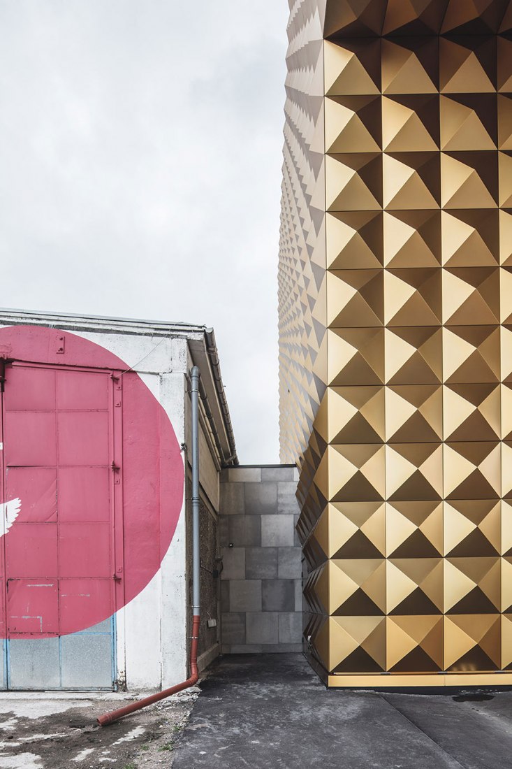 Vista exterior. Nuevo Museo de música Rock por COBE y MVRDV. Fotografía © Rasmus-Hjortshøj, COAST-Studio, COBE y MVRDV.