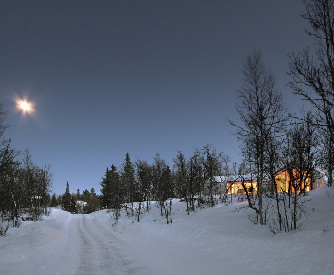 V-lodge by Reiuf Ramstad architects. Photograph © Søren Harder Nielsen.