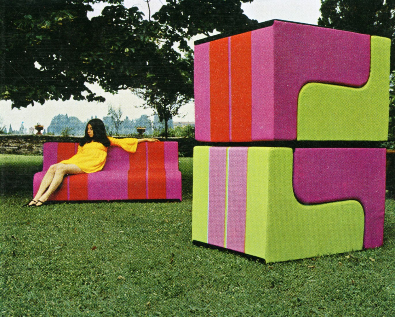 Superstudio, Sofo, Poltronova - 1968. Fotografía © Toraldo di Francia.