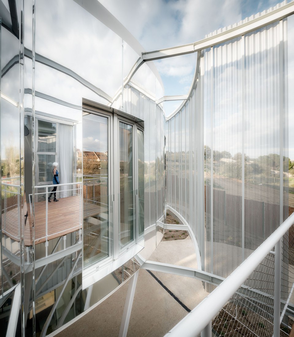 Exterior view facade. Toboggan House by Z4Z4. Photography courtesy of Imagen Subliminal © Miguel de Guzmán y Rocío Romero.