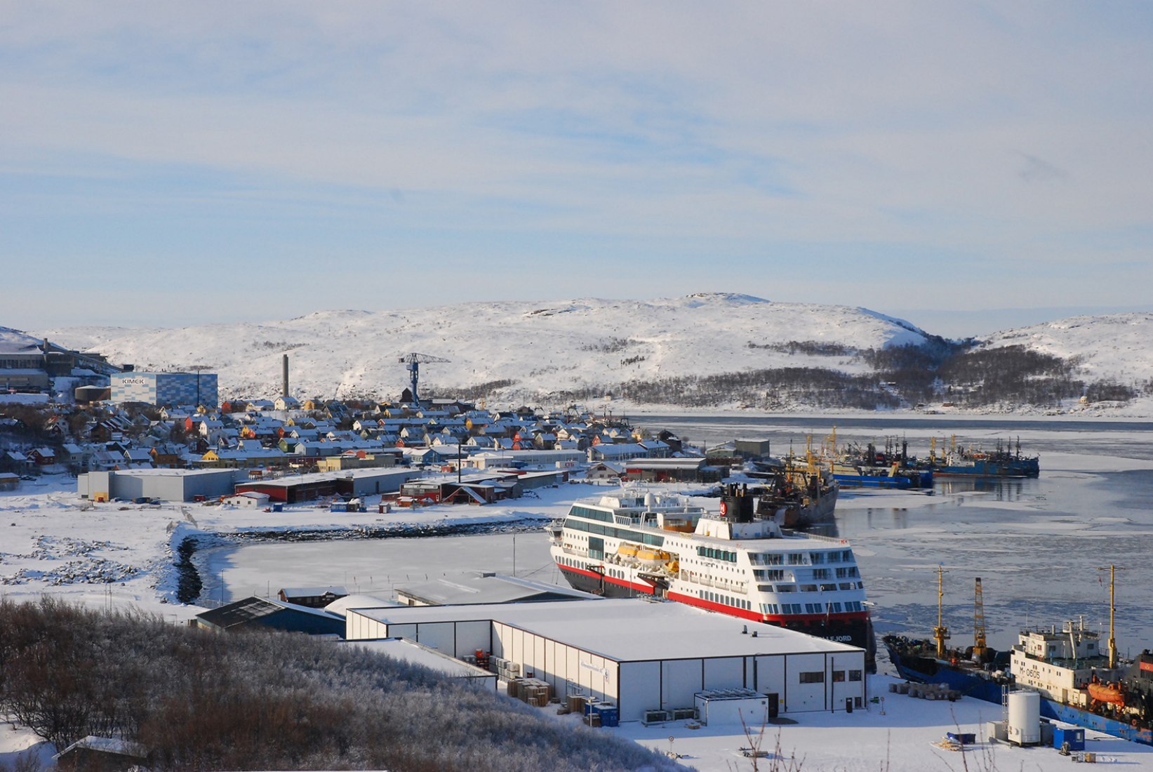 Puerto de kirkenes. Imagen cortesía de la Trienal de Oslo.