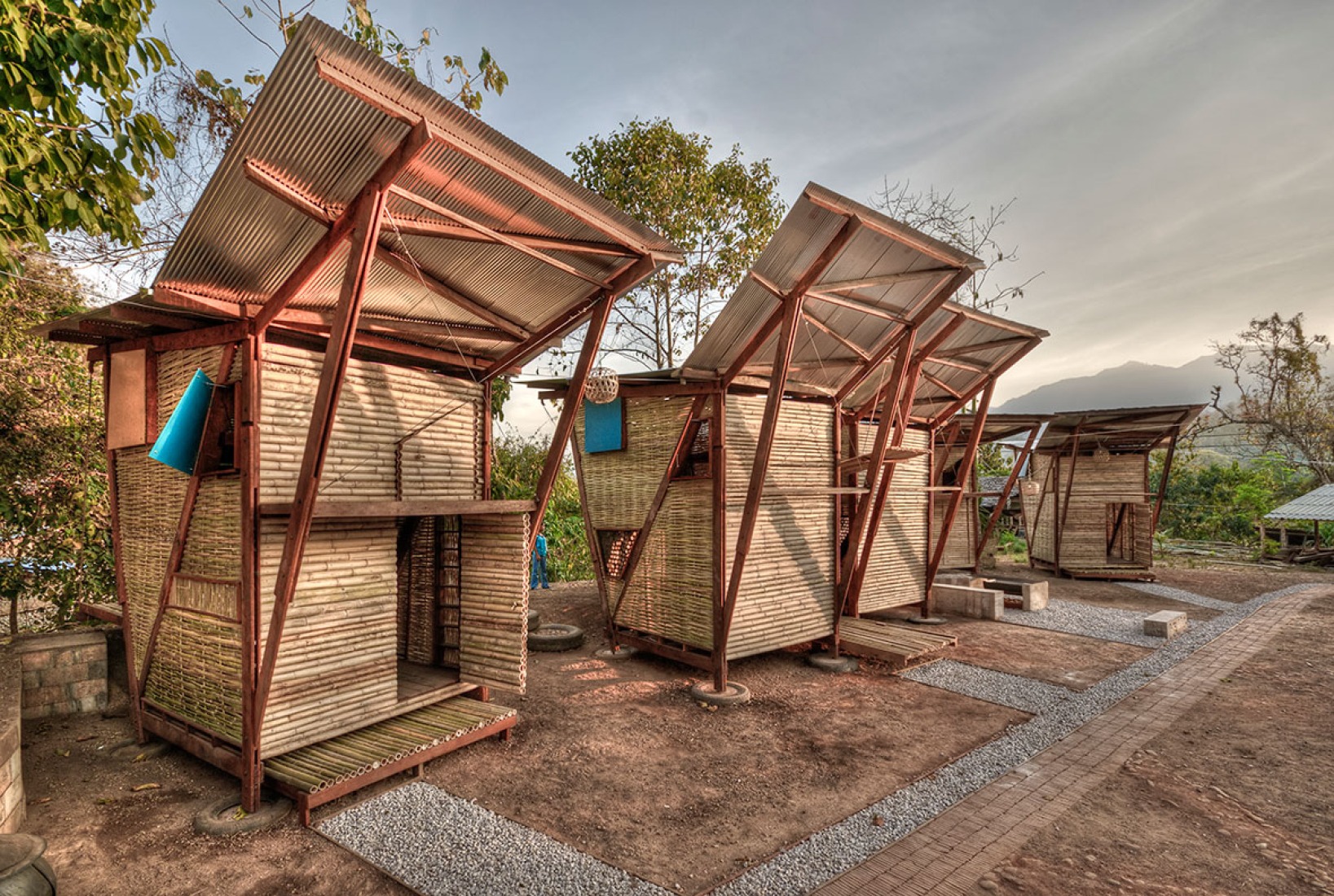 Soe Ker Tie House, 2009, children's bedrooms in Thailand by TYIN tegnestue. Photography © Pasi Aalto.