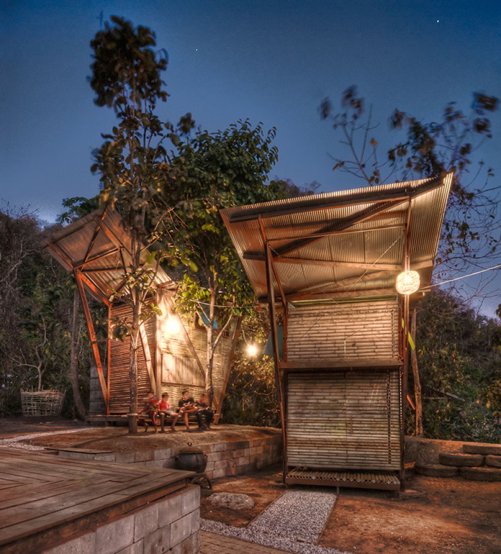 Soe Ker Tie House, 2009, children's bedrooms in Thailand by TYIN tegnestue. Photography © Pasi Aalto.