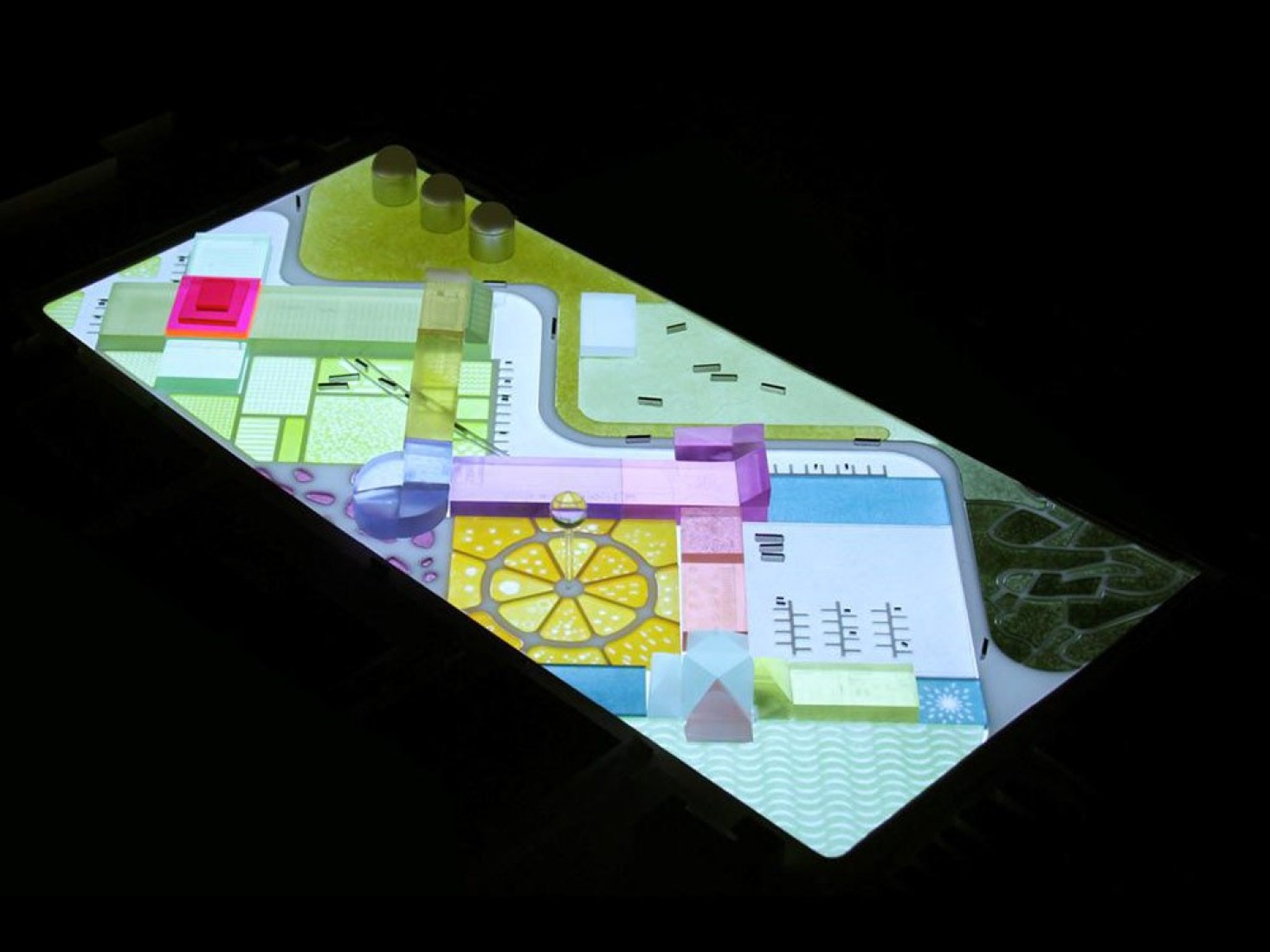 Model. Food Port in West Louisville by OMA. Image @ OMA - GBBN - Seed Capital.