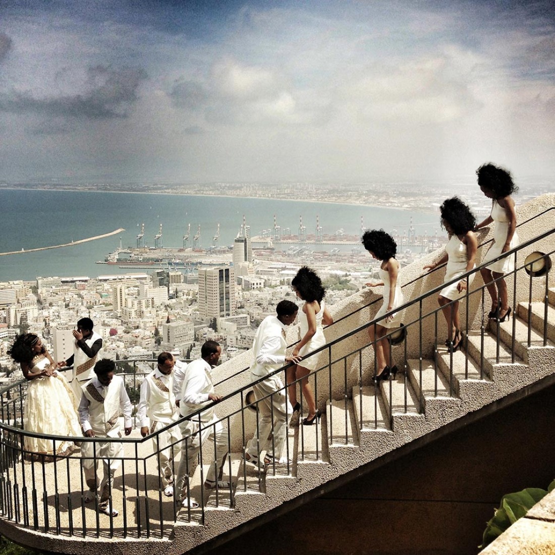 Eritrean Wedding. Malin Fezehai Daily Life. Tercer premio individuales. La boda de dos eritreos que llegó a Israel como refugiados. Se encuentran entre unos 50.000 solicitantes de asilo africanos que viven en Israel, en su mayoría procedentes de Eritrea y Sudán.