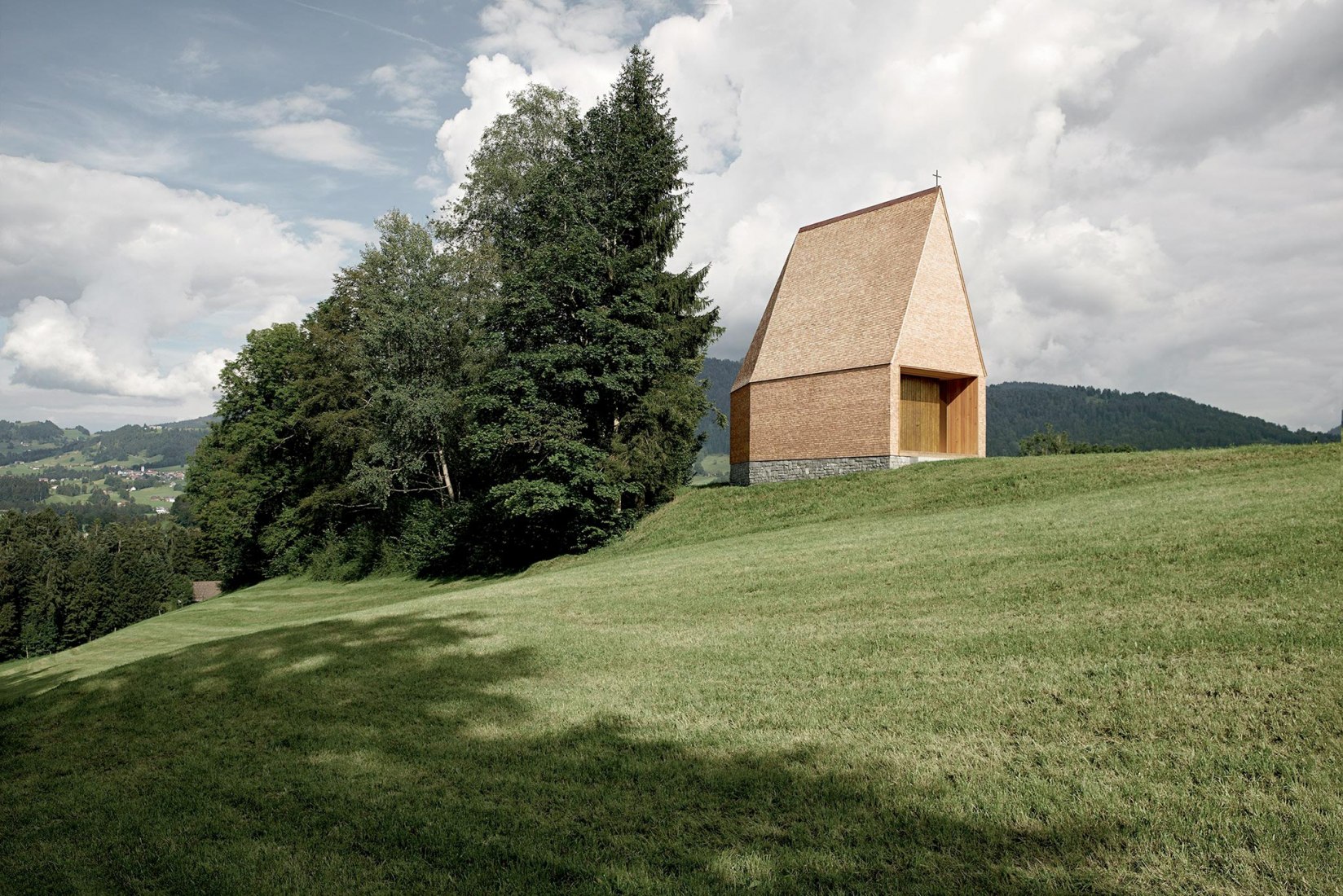 Kapelle Salgenreute by Bernardo Bader Architects. Photograph by Bernardo Bader Architects Kapelle Salgenreute by Bernardo Bader Architects. Photograph by Bernardo Bader Architects
