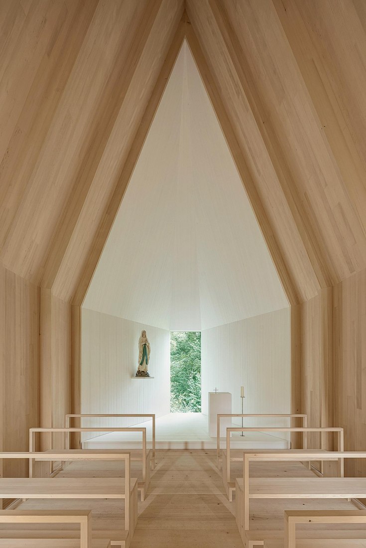 Kapelle Salgenreute by Bernardo Bader Architects. Photograph by Bernardo Bader Architects Kapelle Salgenreute by Bernardo Bader Architects. Photograph by Bernardo Bader Architects