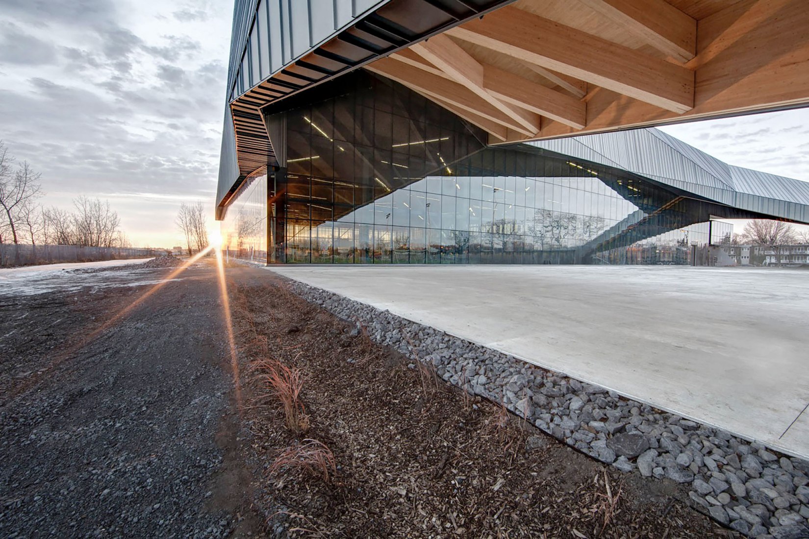 Stade de Soccer de Montréal por Saucier + Perrotte Architectes. Fotografía © Olivier Blouin 