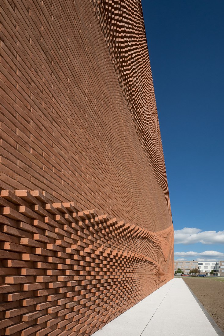 Detalle. Nueva sede de la Asociación del Textil Alemán del Noroeste por Behet Bondzio Lin Architekten Detalle. Nueva sede de la Asociación del Textil Alemán del Noroeste por Behet Bondzio Lin Architekten