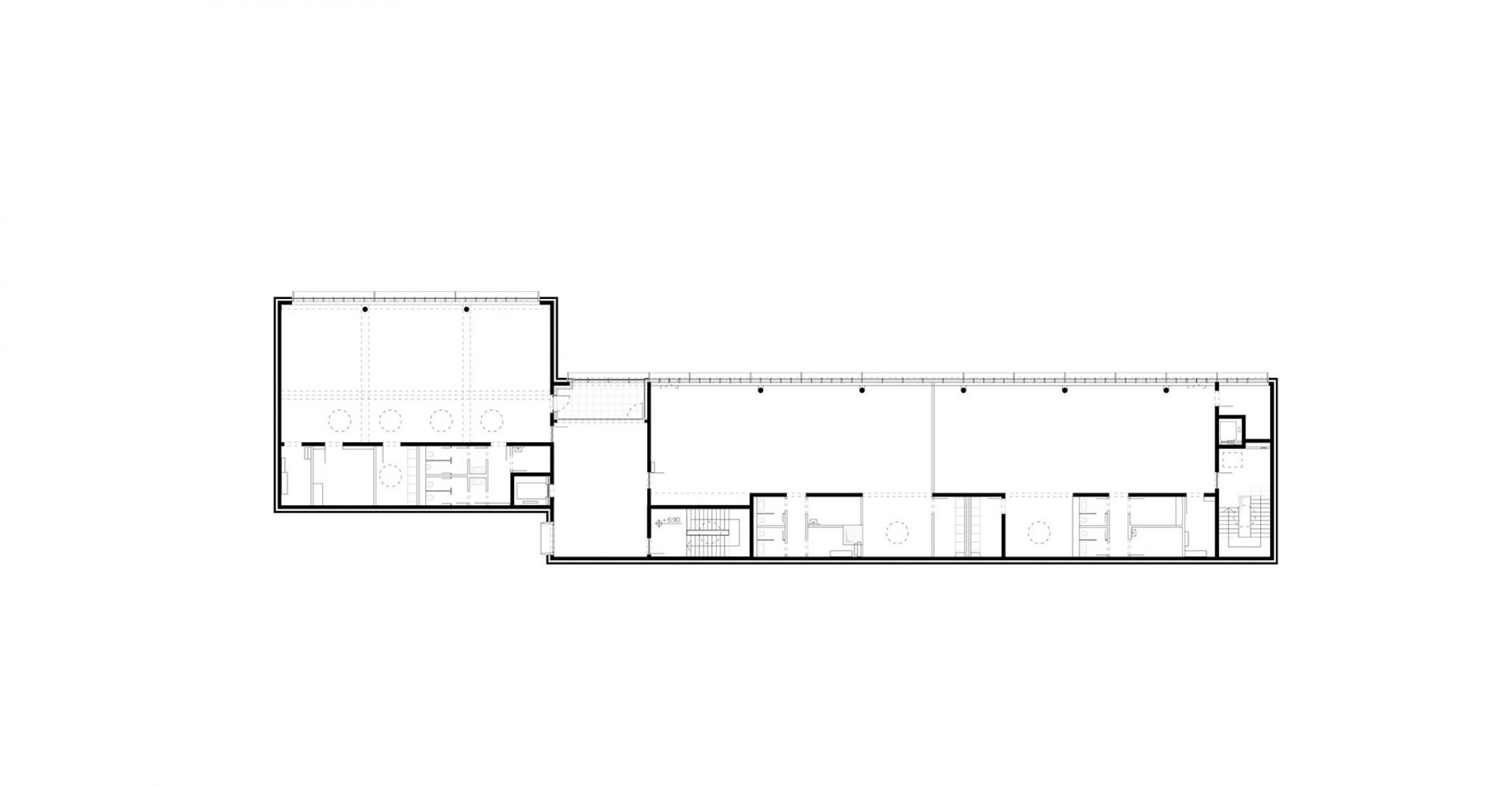 Segunda planta. Nueva sede de la Asociación del Textil Alemán del Noroeste por Behet Bondzio Lin Architekten Segunda planta. Nueva sede de la Asociación del Textil Alemán del Noroeste por Behet Bondzio Lin Architekten